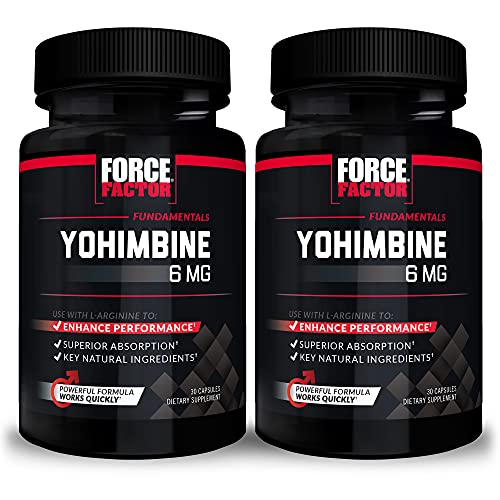 Force Factor Yohimbine Supplement for Men