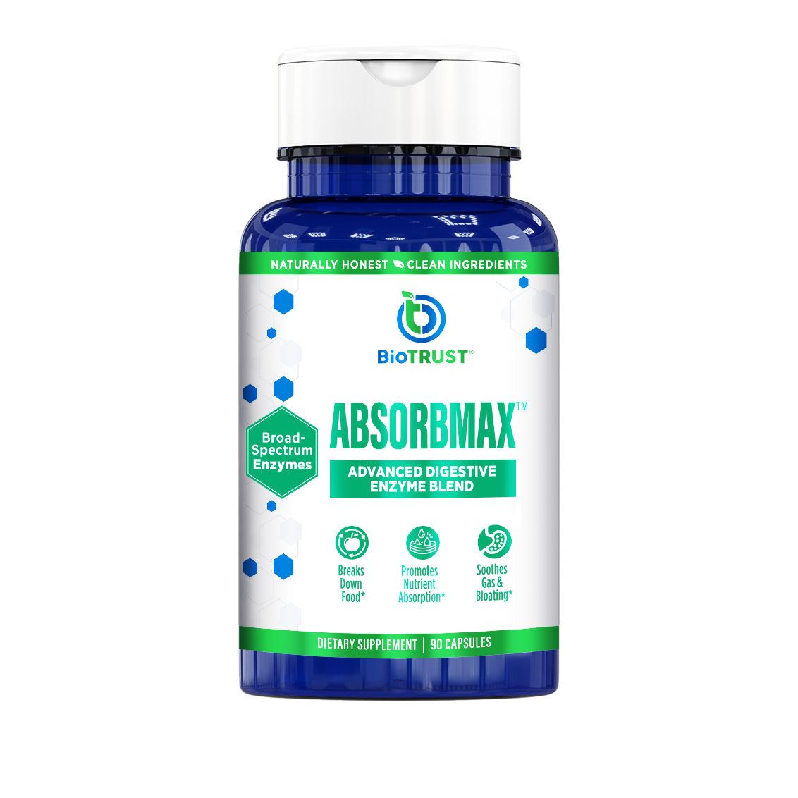 ABSORBMAX™ — BROAD-SPECTRUM DIGESTIVE ENZYME SUPPLEMENT