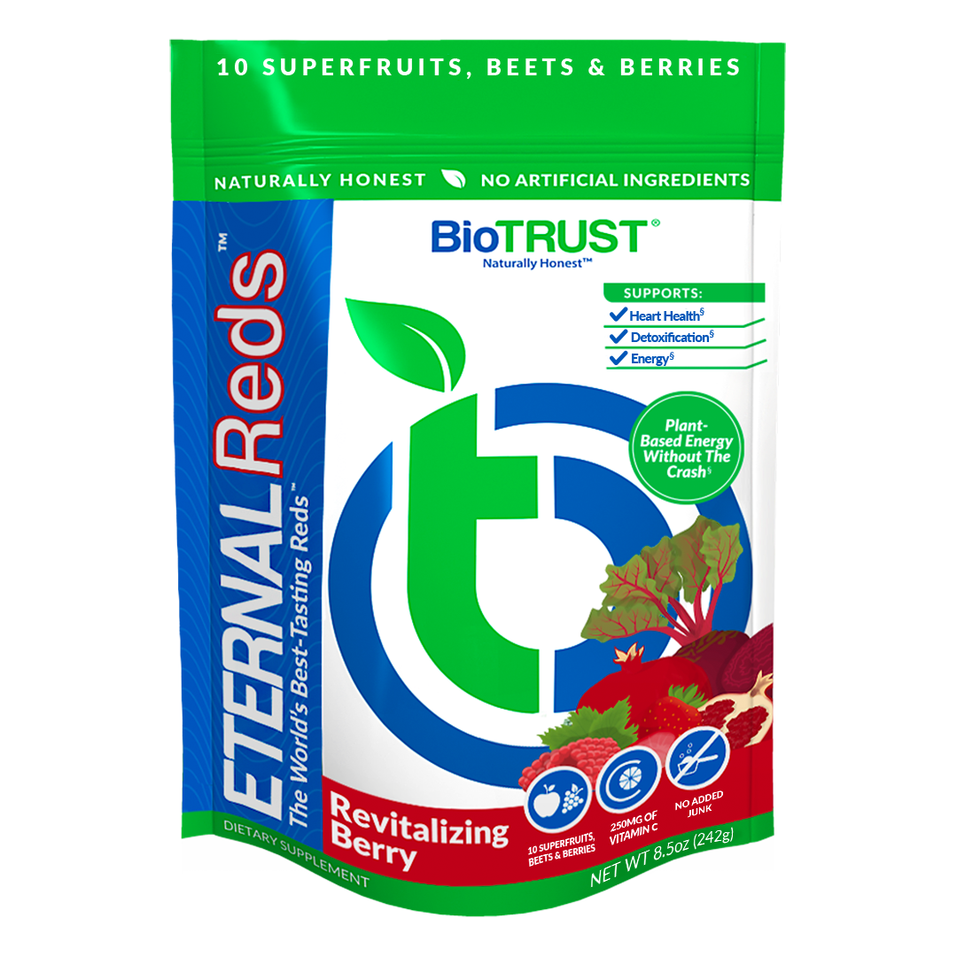 ETERNAL REDS™ — GREAT-TASTING RED SUPERFOODS POWDER