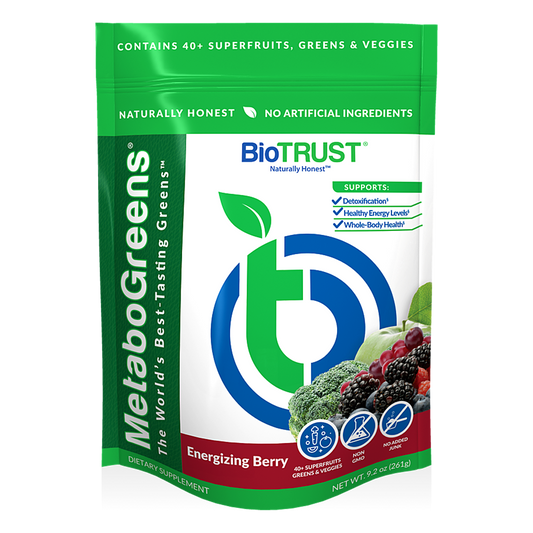 METABOGREENS® — GREAT-TASTING SUPER GREENS POWDER