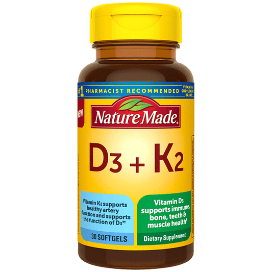 Vitamin D3 + K2 Softgels