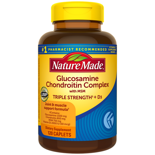 Glucosamine Chondroitin Complex with MSM Triple Strength‡ + Vitamin D3