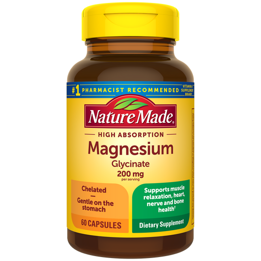 High Absorption Magnesium Glycinate Capsules 200 mg